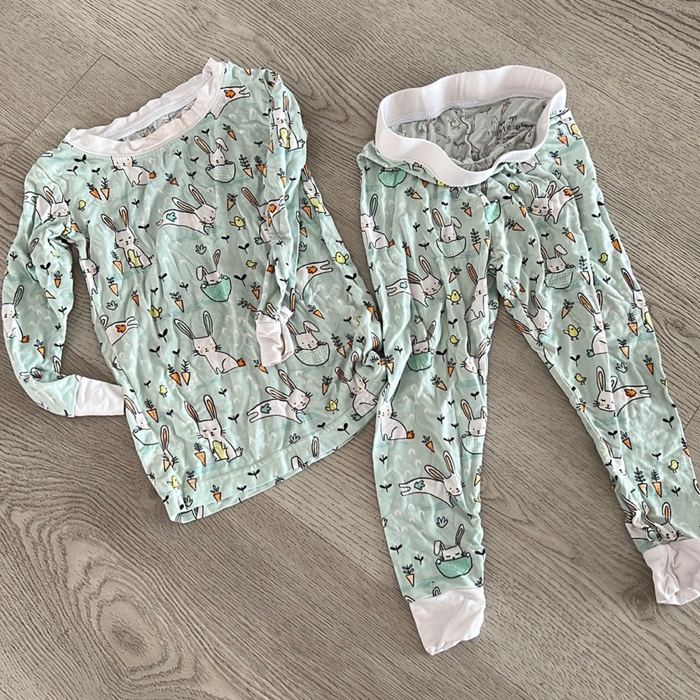 Little sleepies 18-24mo Easter pj set